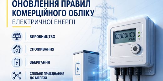 НКРЕКП схвалила проєкт змін до Кодексу комерційного обліку електричної енергії